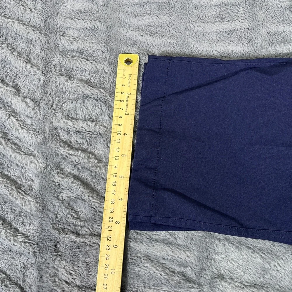 Eddie Bauer Mens Tech‎ Pant 32x28 Navy Blue Nylon Spandex Stretch Hiking 1423671